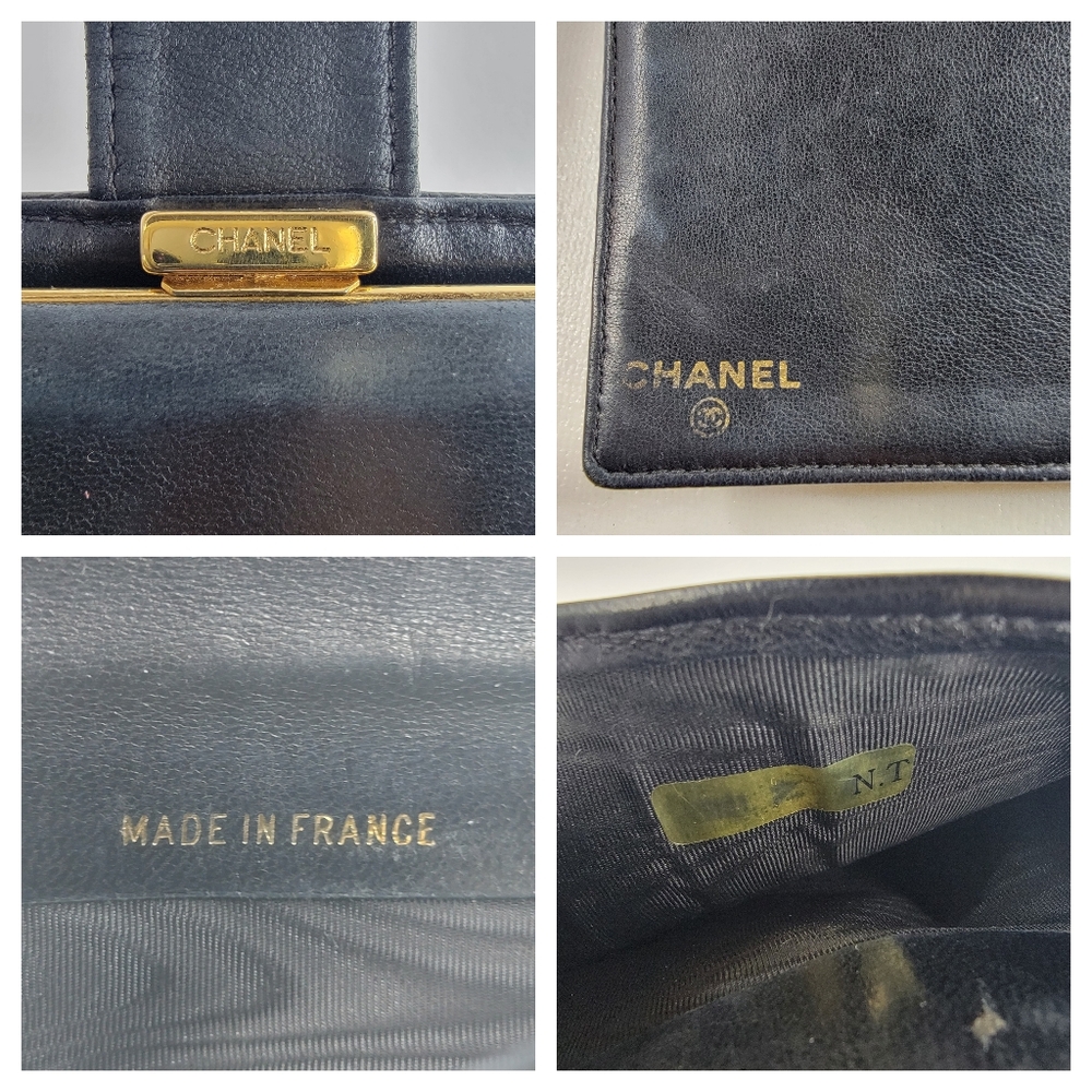 CHANEL Black Leather Wallet - Picture 8 of 10